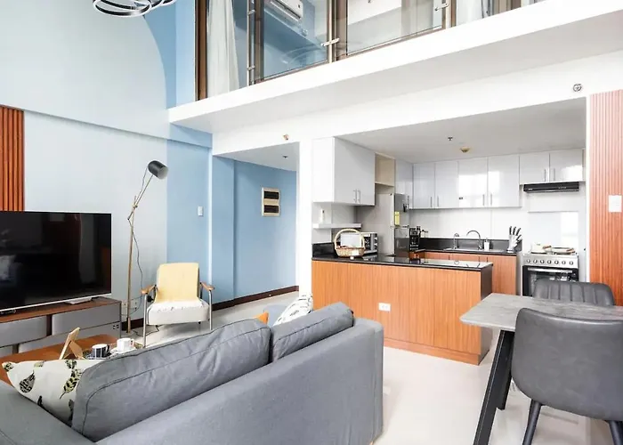 Apartamento Stylish Loft, 65 In Uhdtv W Fast Wifi + Pool & Gym
